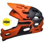 Bell Super 3R MIPS kask Fullface mat orange black M 55-59cm