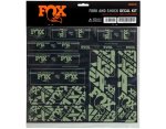 Fox Racing Custom Fork / Shox Kit 2021 zestaw naklejek pistachio