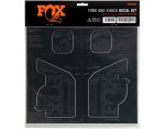 Fox Racing Custom Fork / Shox Kit 2021 zestaw naklejek stealth black