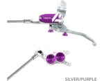 Hope Tech 4 E4 Steelflex hamulec tarczowy przód silver purple