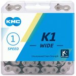 KMC K1 Wide Singlespeed łańcuch 110 ogniw + spinka BMX tor ostre koło