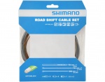 Shimano OT-SP41 Optislick zestaw linek przerzutki z pancerzem szosa szary
